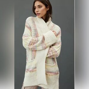 Pilcro The Salt Flat Striped Sport Cardigan